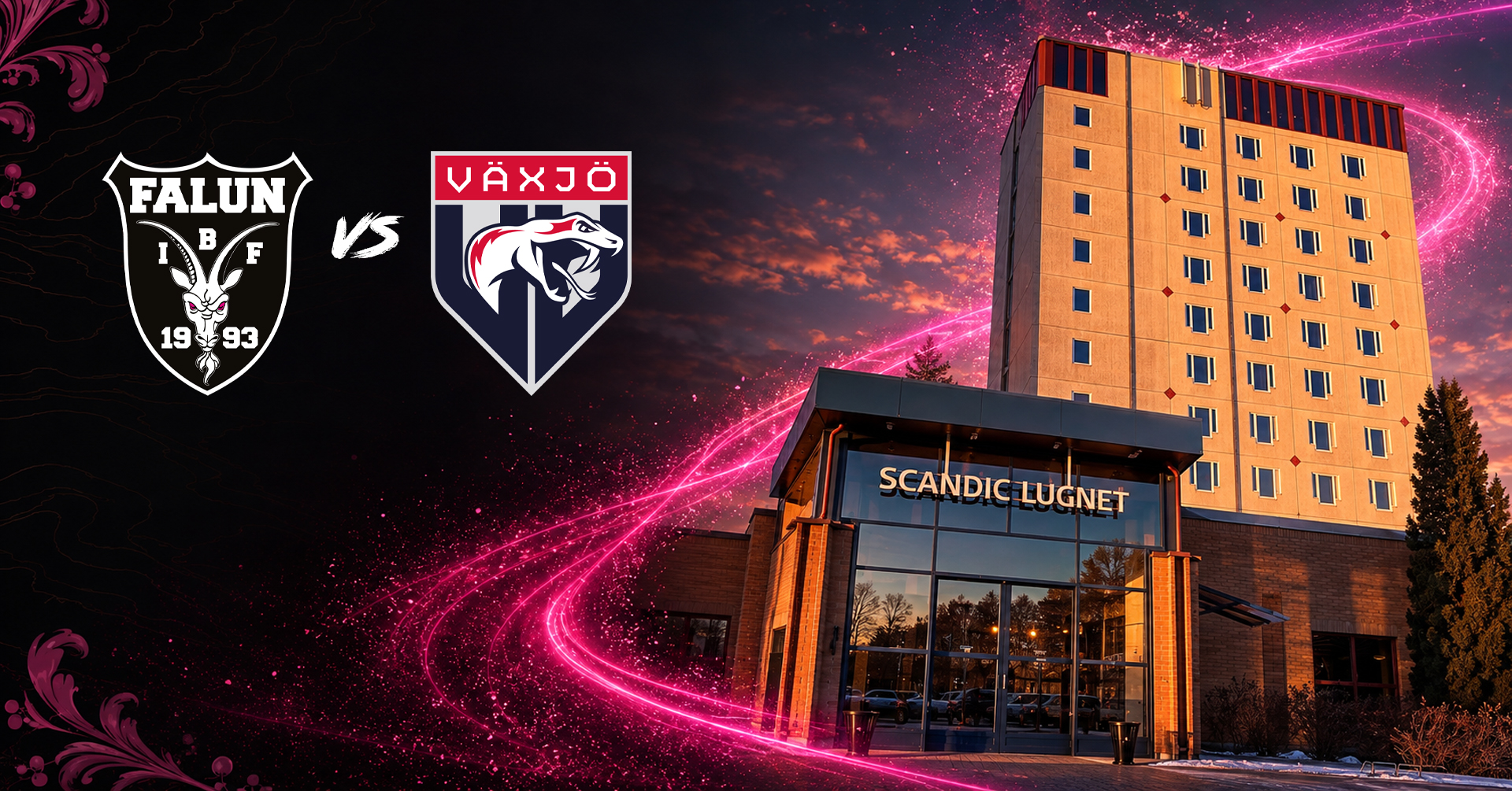 Ladda upp tillsammans inför SSL-premiären. Välkommen till Scandic Lugnet!